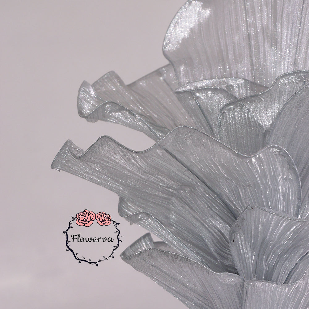 Flowerva Airy Silver Veil Eternal Table Flower