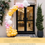 Flowerva Grand Opening Macaron Balloon Arch Decoration Kit