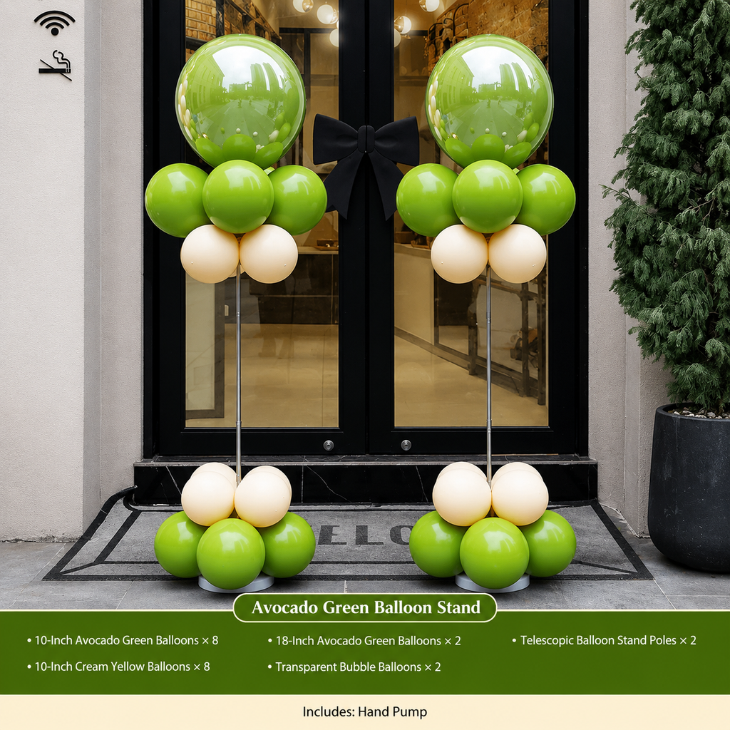 Flowerva Grand Opening Macaron Balloon Arch Decoration Kit