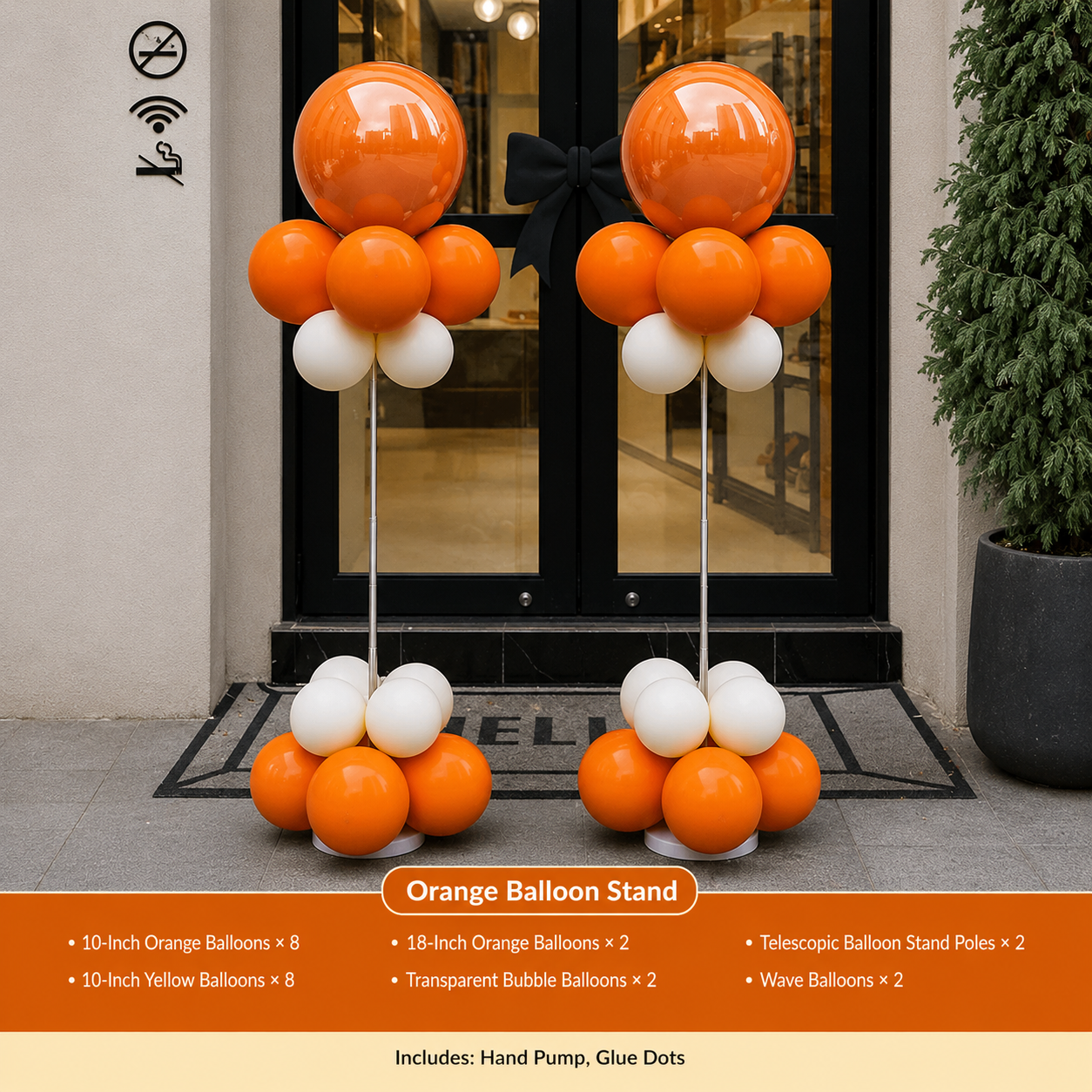 Flowerva Grand Opening Macaron Balloon Arch Decoration Kit