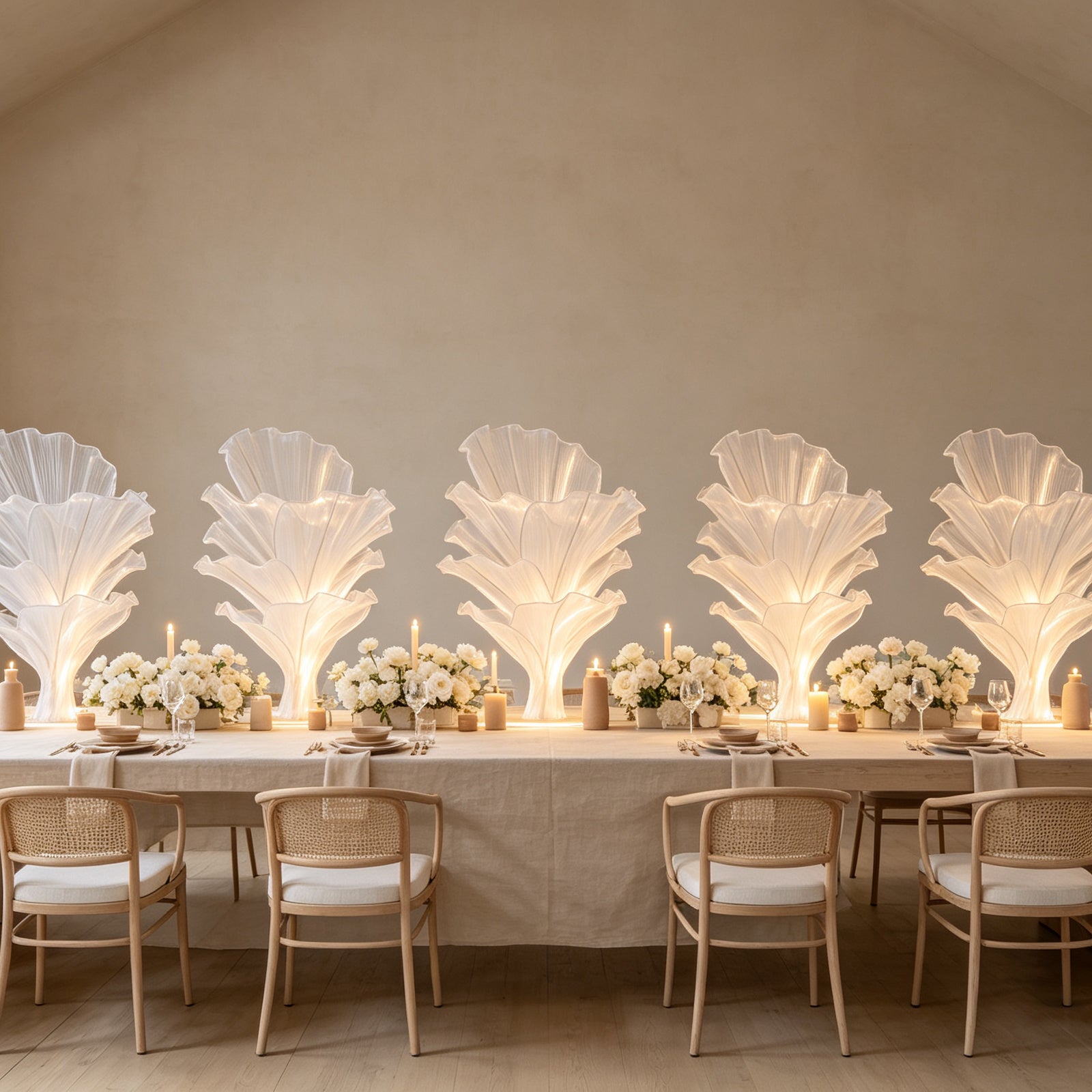 Flowerva Airy Veil Eternal Table Flower