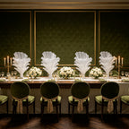 Flowerva Airy White Veil Eternal Table Flower