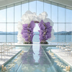 Flowerva Radiant Petal Sculpture Wedding Decor (Excluding Shelves)