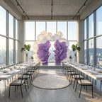 Flowerva Radiant Petal Sculpture Wedding Decor (Excluding Shelves)