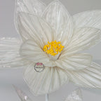 Flowerva Silk Bloom Standing White Luminous Floral Decor