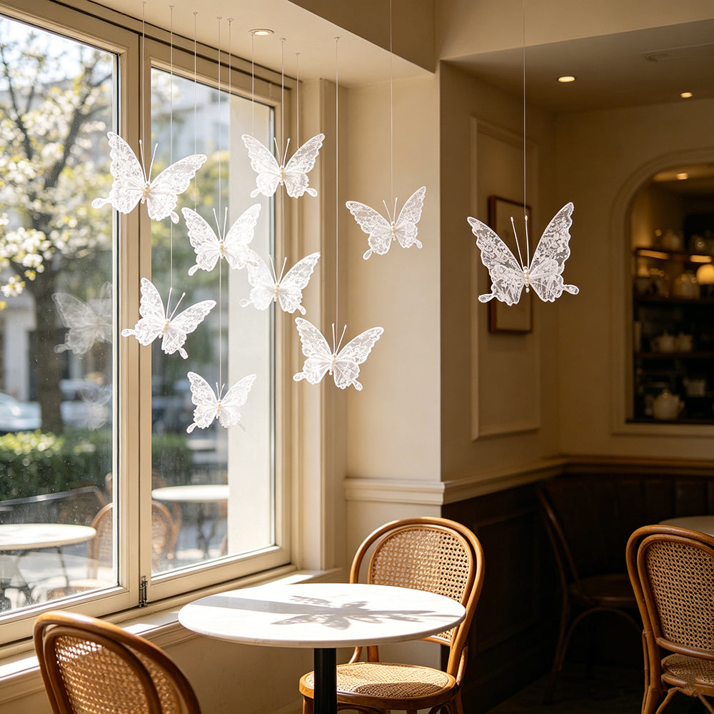 Flowerva Velvet Wing Lace Art Accent
