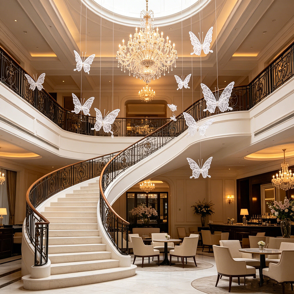 Flowerva Velvet Wing Lace Art Accent