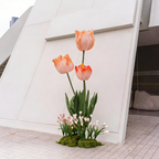 Flowerva Tulip Ensemble Premium Decor