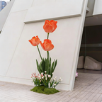 Flowerva Tulip Ensemble Premium Decor