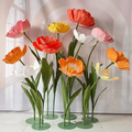 Flowerva Standing Poppy Aura Sculpture Premium Decor