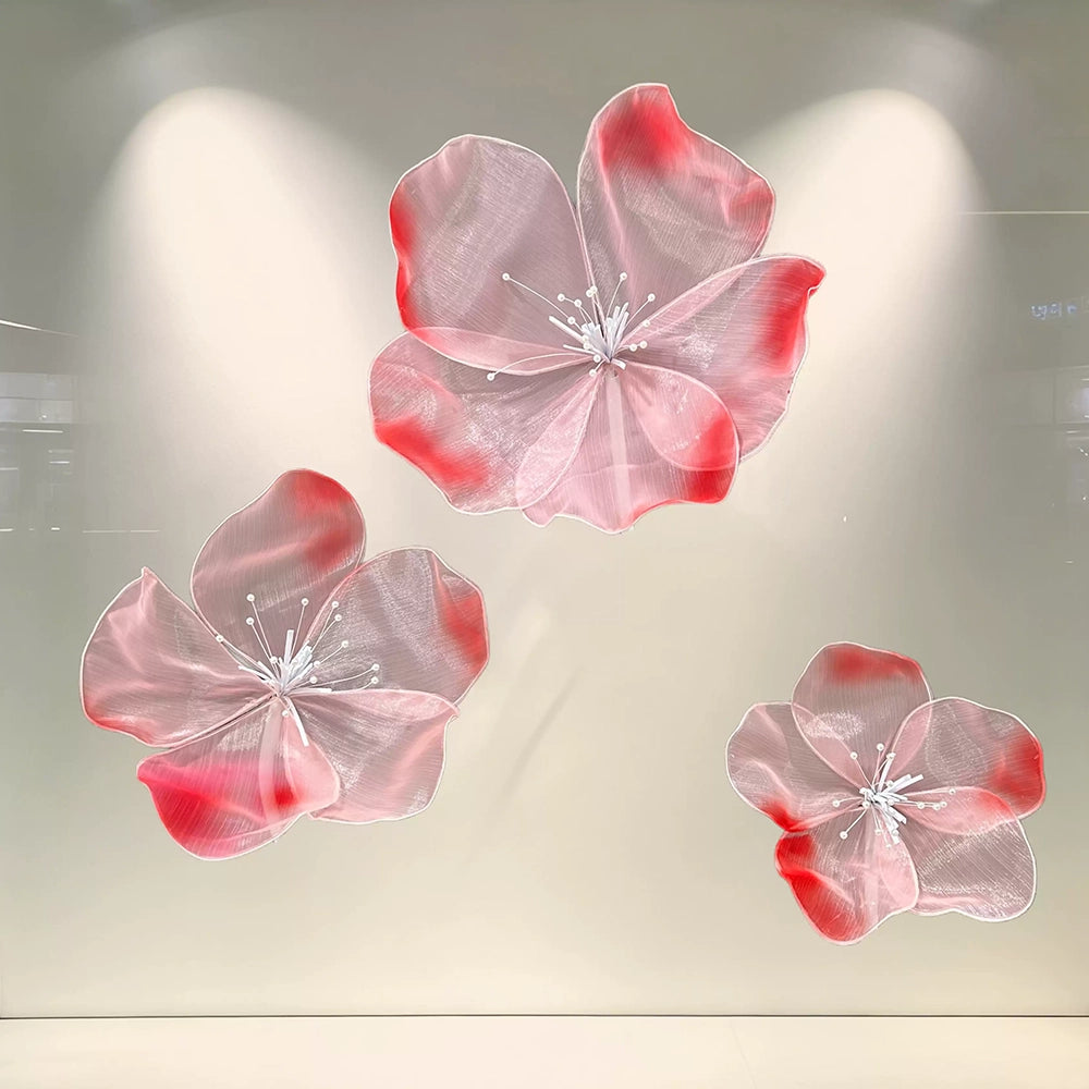 Flowerva Sheer Pearlescent Rhythm Premium Decor