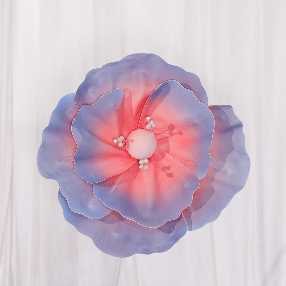 Flowerva Dreamy Pink-Blue Gradient Pearl Premium Flower