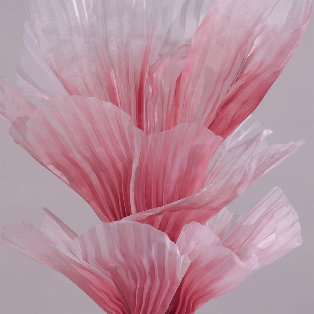 Flowerva Aura Pleat Sculpture Collection Table Flower