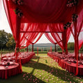 Flowerva  Elegant Tulle Draping Fabric