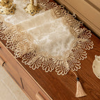 Flowerva Luxurious Lace Table Runner — Elegant Nordic Modern Style Decor