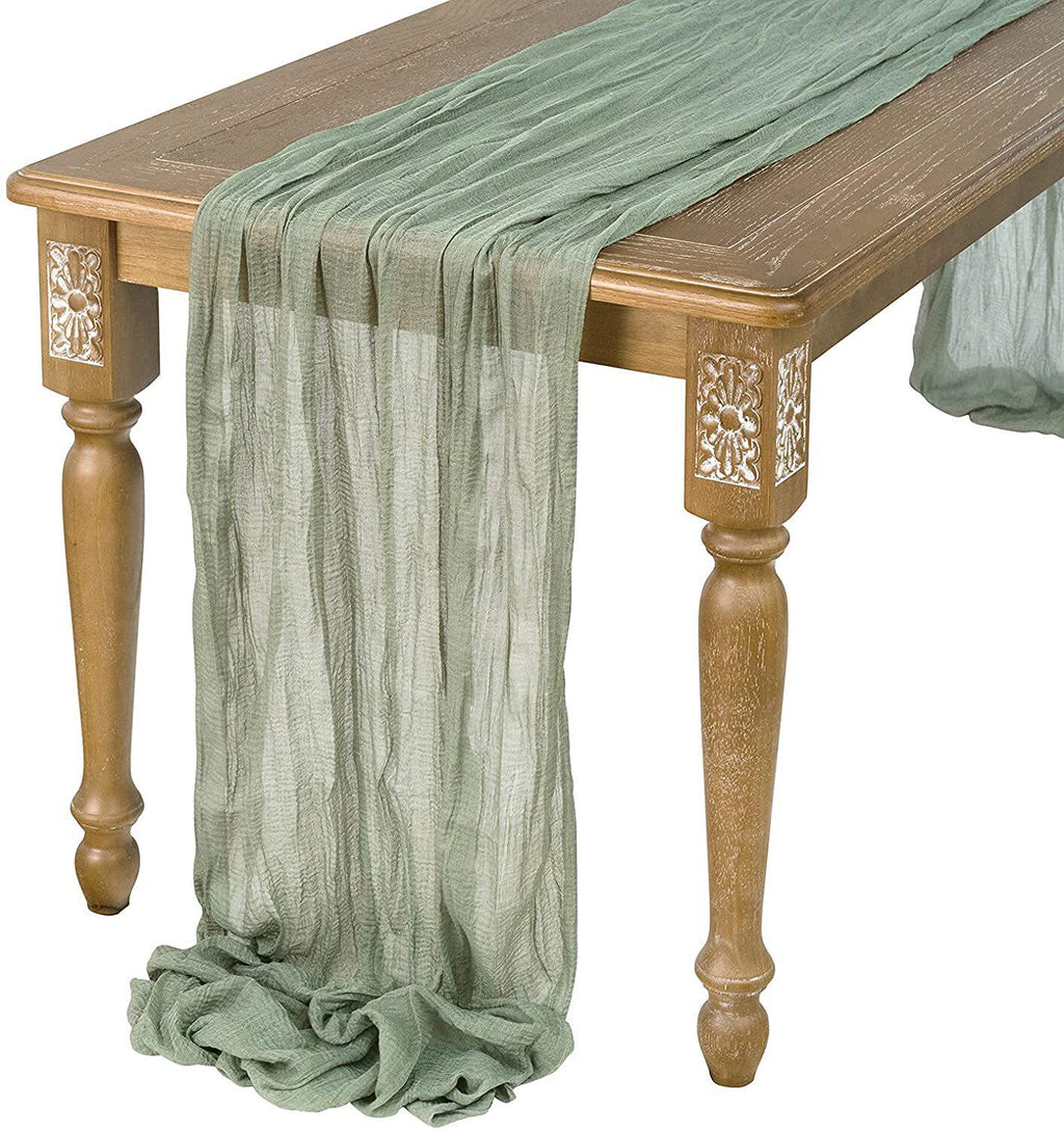 Flowerva  Lace Table Runner — Ideal for Dessert Tables, Weddings, Birthdays, Restaurants, and Draped Table Settings