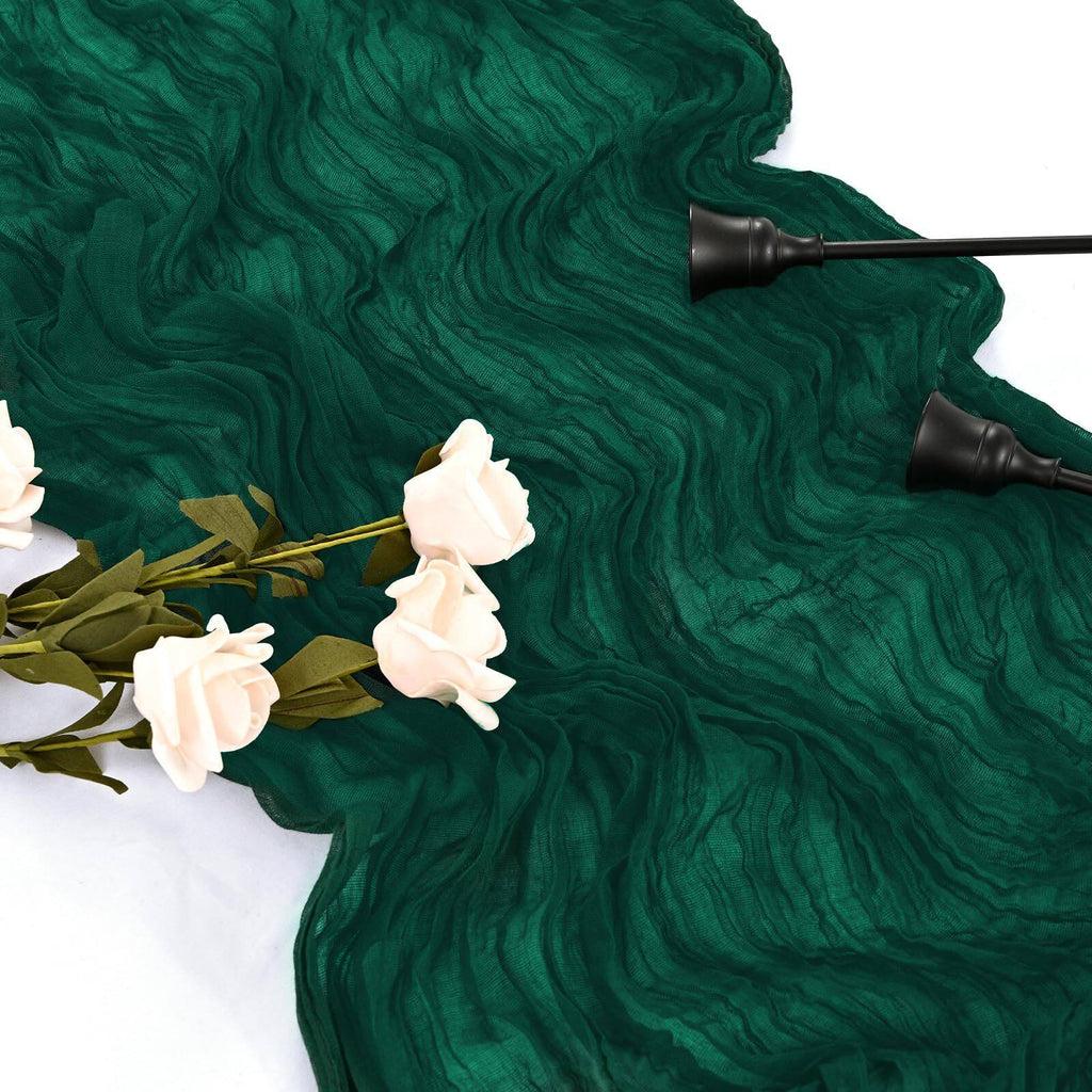 Flowerva  Lace Table Runner — Ideal for Dessert Tables, Weddings, Birthdays, Restaurants, and Draped Table Settings