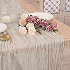 Flowerva  Lace Table Runner — Ideal for Dessert Tables, Weddings, Birthdays, Restaurants, and Draped Table Settings