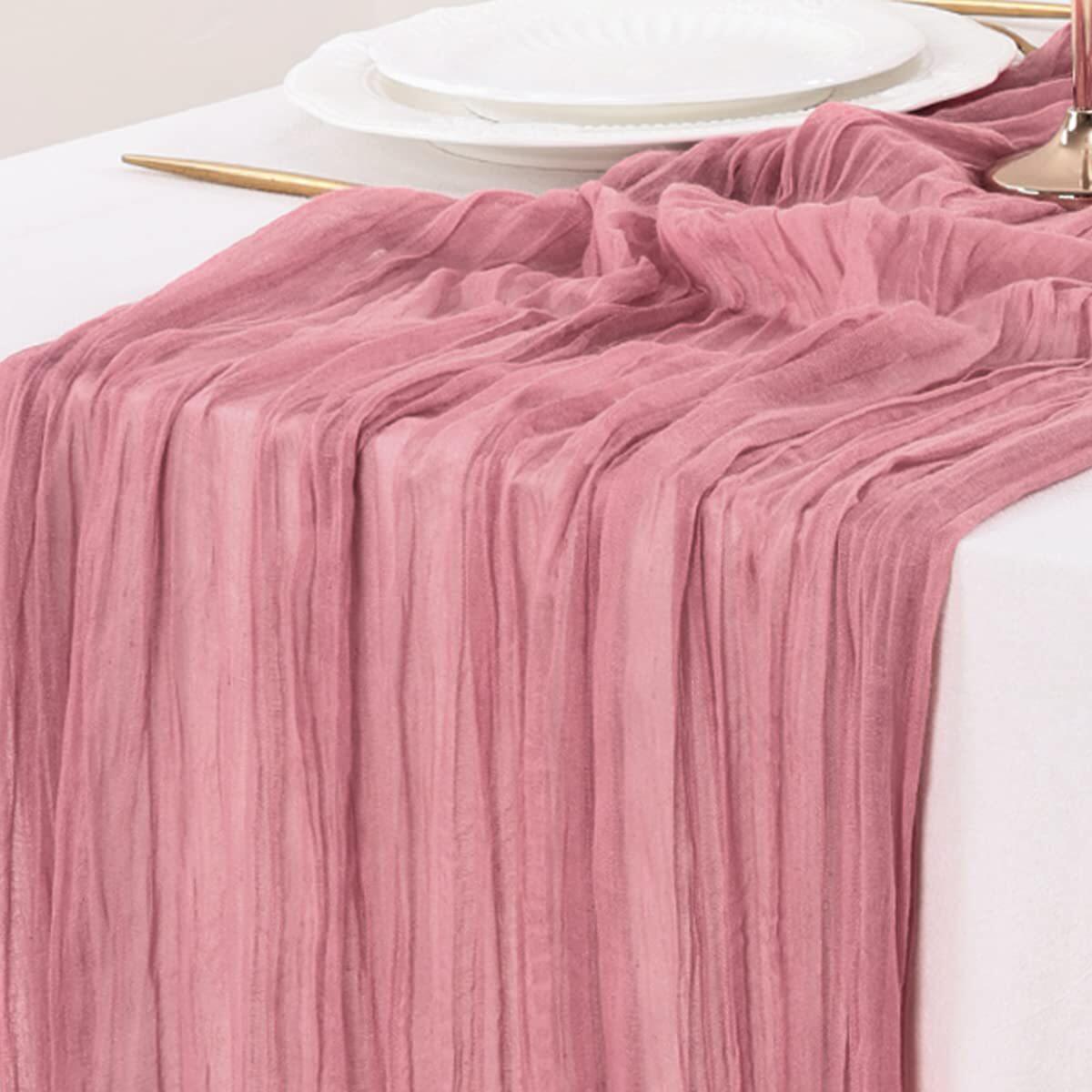 Flowerva  Lace Table Runner — Ideal for Dessert Tables, Weddings, Birthdays, Restaurants, and Draped Table Settings
