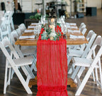 Flowerva  Lace Table Runner — Ideal for Dessert Tables, Weddings, Birthdays, Restaurants, and Draped Table Settings