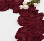Flowerva  Lace Table Runner — Ideal for Dessert Tables, Weddings, Birthdays, Restaurants, and Draped Table Settings