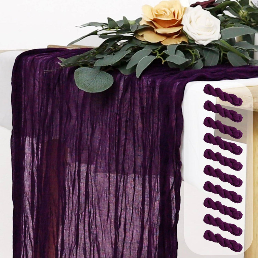 Flowerva  Lace Table Runner — Ideal for Dessert Tables, Weddings, Birthdays, Restaurants, and Draped Table Settings