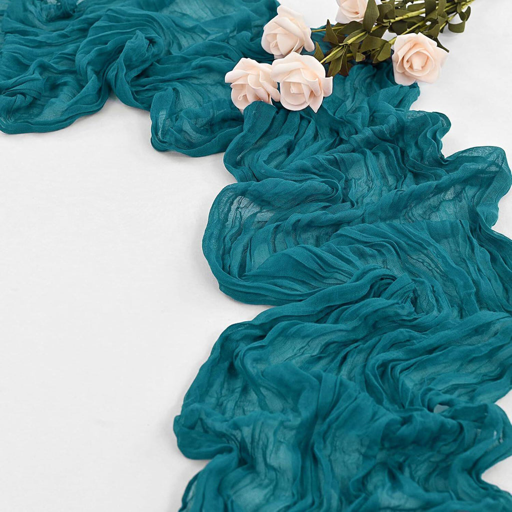 Flowerva  Lace Table Runner — Ideal for Dessert Tables, Weddings, Birthdays, Restaurants, and Draped Table Settings