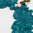 Flowerva  Lace Table Runner — Ideal for Dessert Tables, Weddings, Birthdays, Restaurants, and Draped Table Settings
