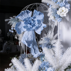 Flowerva Couture Crinkle Art Installation