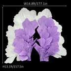Flowerva Radiant Petal Sculpture Wedding Decor (Excluding Shelves)