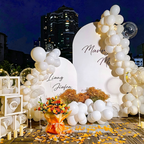 Flowerva Romantic Proposal & Valentine’s Day Confession Balloon Kit with Custom KT Backdrop Decor