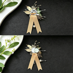 Brown Orchid Boutonnière