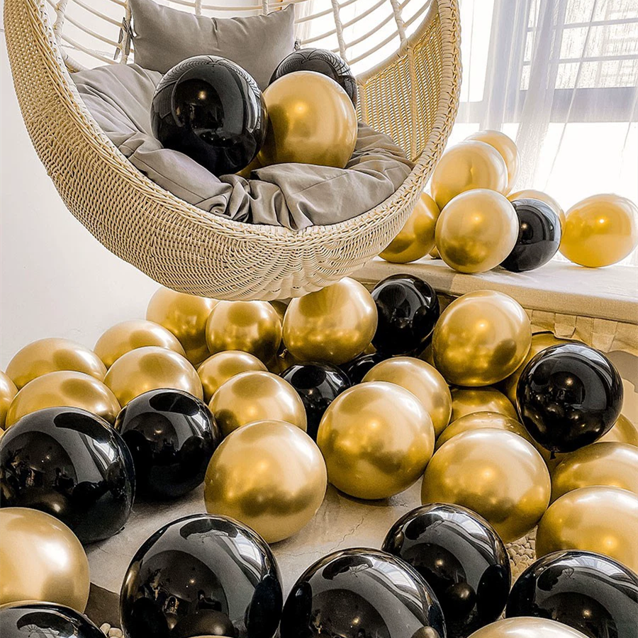Flowerva High-End Thick Balloons for Birthday Party Scene Decoration