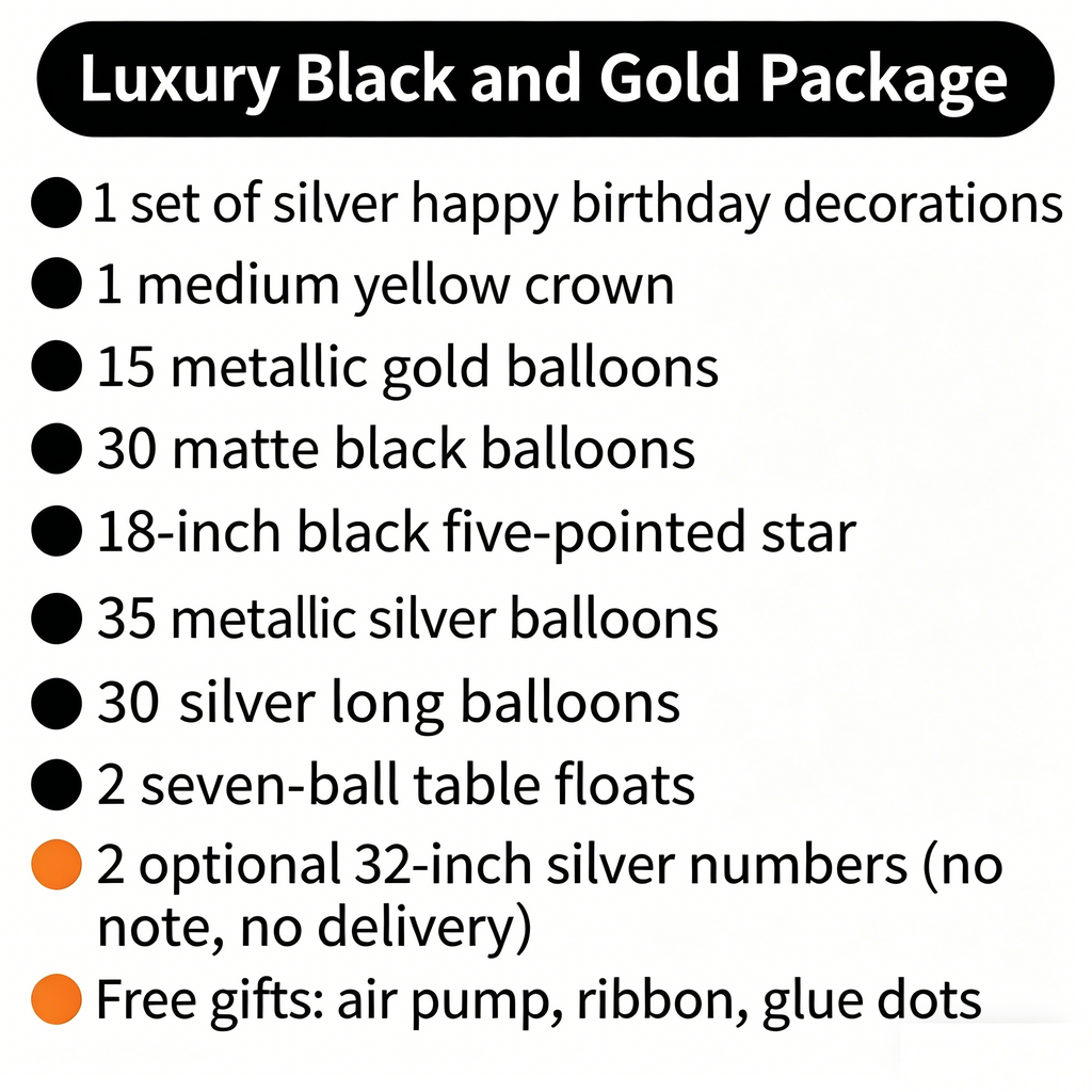 Flowerva Birthday party scene decoration balloon set