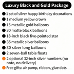 Flowerva Birthday party scene decoration balloon set