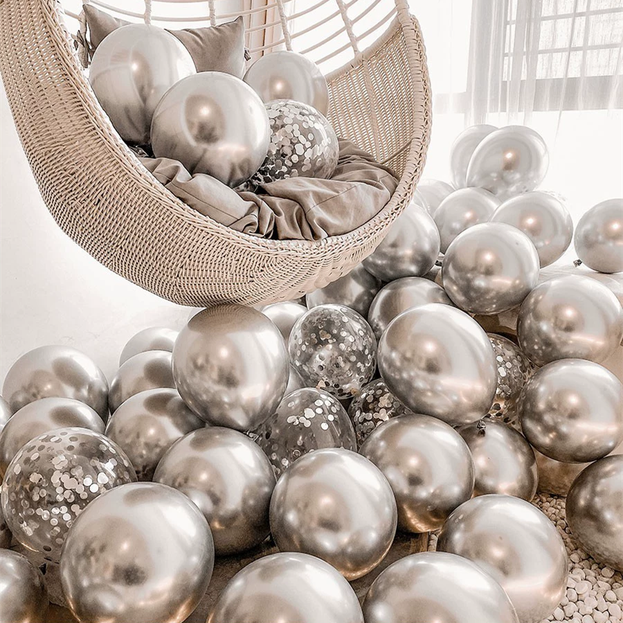 Flowerva High-End Thick Balloons for Birthday Party Scene Decoration