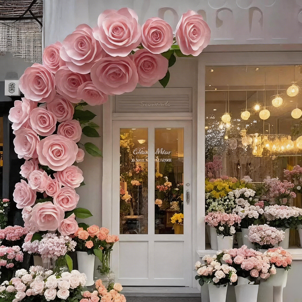 Flowerva Petal Sculptural Cadence Premium Decor
