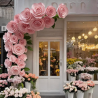 Flowerva Petal Sculptural Cadence Premium Decor