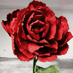 Flowerva Dramatic Red Petal Premium Flower