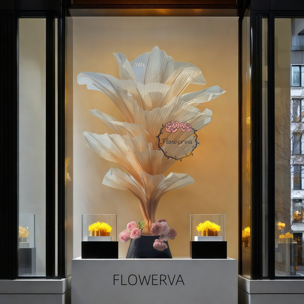 Clearance Flash Sale|Flowerva "Romantic Light" Table Flower