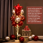 Flowerva Balloon Stand Column Floor/Table Decor for Birthday Party Scene Setup