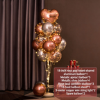 Flowerva Balloon Stand Column Floor/Table Decor for Birthday Party Scene Setup