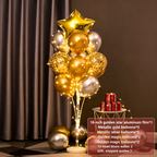 Flowerva Balloon Stand Column Floor/Table Decor for Birthday Party Scene Setup